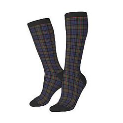 Clan Fletcher Tartan Socks With Soft Breathable Socks For Men and Women