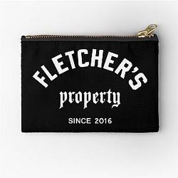 Fletcher Merch Fletchers Property Since 2016 Zipper Pouch