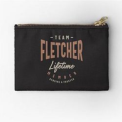 Team Fletcher Lifetime Member Personalized Zipper Pouch