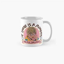 Jessica Fletcher, Murder She Wrote - True Crime Gift Classic Mug