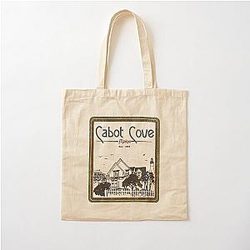 Cabot Cove Murder She Wrote Cotton Tote Bag