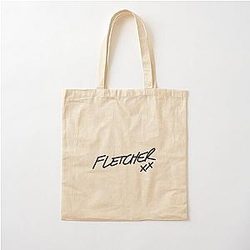 FLETCHER sign Cotton Tote Bag