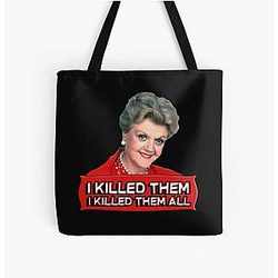Angela Lansbury Murder she wrote confession I killed them all Tote Bag