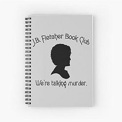 J.B. Fletcher Spiral Notebook