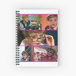 Jessica Fletcher Spiral Notebook