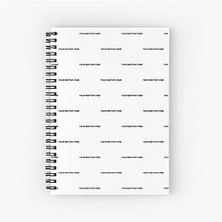 Fletcher Merch Comfy Girls Spiral Notebook