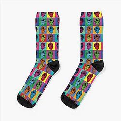 Pop Art Jessica Fletcher Socks