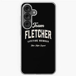 Team Fletcher Lifetime Member Personalized Name Fletcher Samsung Galaxy Soft Case