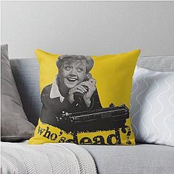 Murder She Wrote Throw Pillow