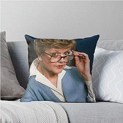 Jessica Fletcher Throw Pillow
