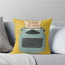 Jessica Fletcher Throw Pillow