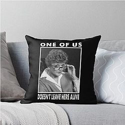 Jessica Fletcher Images Art Throw Pillow