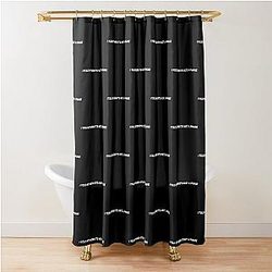 Fletcher Merch Comfy Girls I Told My Mom Its Not a Shower Curtain