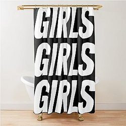 Fletcher's Triple Girls Shower Curtain