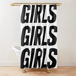 Fletcher's Triple Girl Shower Curtain