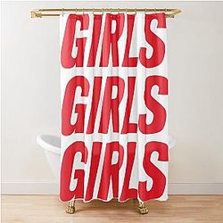 Fletcher's Triple Girl Shower Curtain
