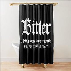 Fletcher Merch Bitter Shower Curtain