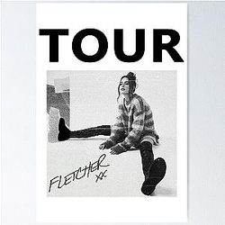Fletcher Merch Tour Poster