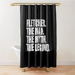 Fletcher The Man The Legend Shower Curtain