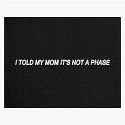 Fletcher Merch Comfy Girls I Told Mom Its Not A Phase Jigsaw Puzzle