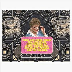 Jessica Fletcher, "Murder, She Wrote" quote Jigsaw Puzzle
