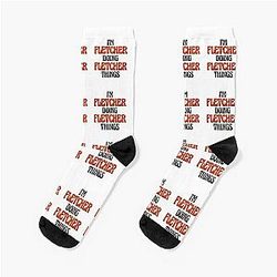 Fletcher Doing Things Socks