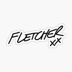 Fletcher sign Sticker