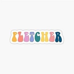 Fletcher Vibes Sticker