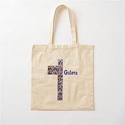 Florida Gators Football Cotton Tote Bag with a Little Gators and a Whole Lot of Jesus