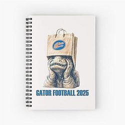 Embarrassed Florida Gators Fan Bag Over Head Shine Tee & Gear Spiral Notebook