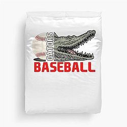 Florida Gators Baseball Duvet Cover