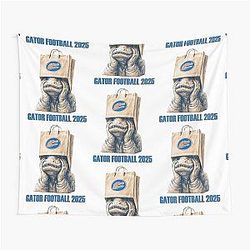 Embarrassed Florida Gators Fan - Bag Over Head Shame Tee & Gear Tapestry