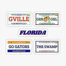 Florida Gators UF Sticker