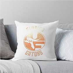 Vintage Florida Gators Throw Pillow