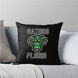Florida Gators Baseball Throw Pillow