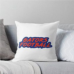 Florida Gators Football Throw Pillow