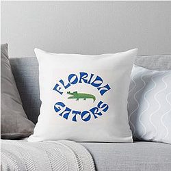 Florida Gators Throw Pillow