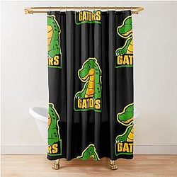 Florida Gators Baseball Fans Shower Curtain 

 removes:: ­'اورزی'HlegalArgumentException