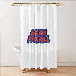 Florida Gators football shower curtain