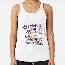 Orange and blue Florida Gators Racerback Tank Top
