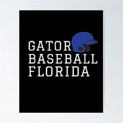 Florida Gators Baseball Poster