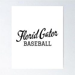 Florida Gators Baseball Poster
