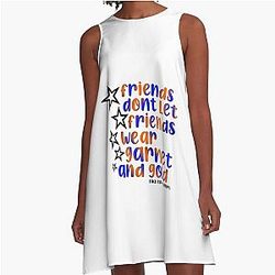 Orange and blue Florida gators A-Line Dress