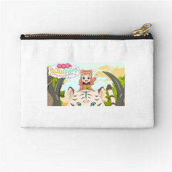 Fluffy Paradise Fan Art Fluffy Paradise Zipper Pouches