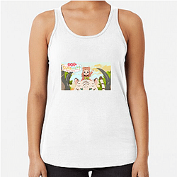 Fluffy Paradise Fan Art Fluffy Paradise Tank Tops