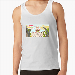 Fluffy Paradise Fan Art Fluffy Paradise Tank Tops