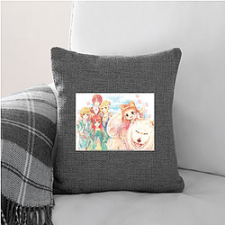Fluffy Paradise Collection for fans Fluffy Paradise Pillows Cover