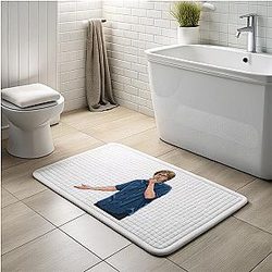 Fly On The Wall LA 2301 - Celebrates the legacy of Saturday Night Live Fly On The Wall Bath Mats