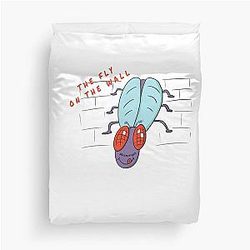 The fly on wall duvet cover