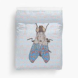 A Fly on the Wall Duvet Cover